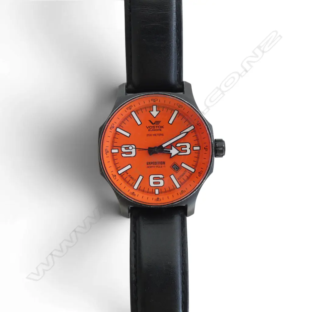 VOSTOK EUROPE EXPEDITION 200M AUTOMATIC WRIST WATCH Image 1++