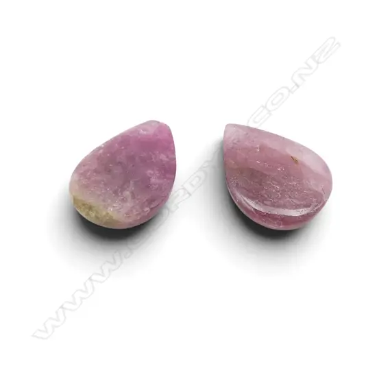 2 LOOSE CABOCHON TOURMALINES