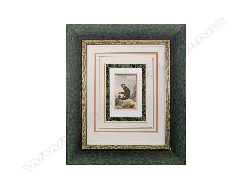 After Jacques de Sève (1742-1788) - Le Sai - hand coloured copperplate engraving c.1790 Image 1++
