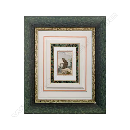 After Jacques de Sève (1742-1788) - Le Sai - hand coloured copperplate engraving c.1790