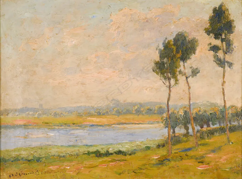 Artist Unknown - Early Impressionist Oil c. 1880s Image 1++