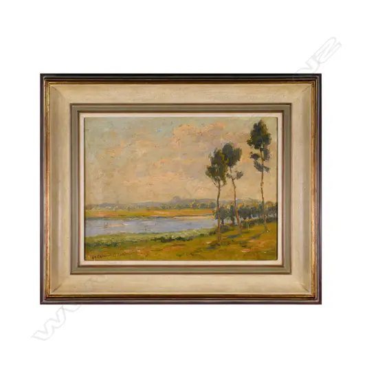 Artist Unknown - Early Impressionist Oil c. 1880s