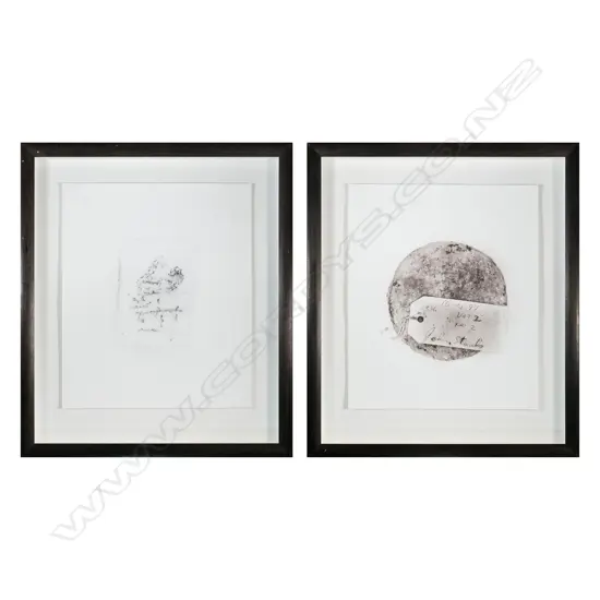 Artist Unknown - 'Divine Cheese' Diptych. Photograph. 1999