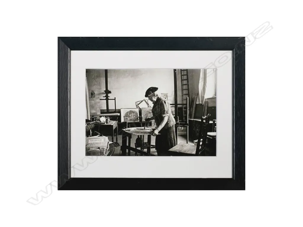 Portrait of Frances Hodgkins - Silver Gelatin Photograph Image 1++
