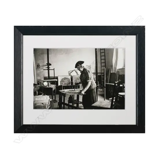 Portrait of Frances Hodgkins - Silver Gelatin Photograph