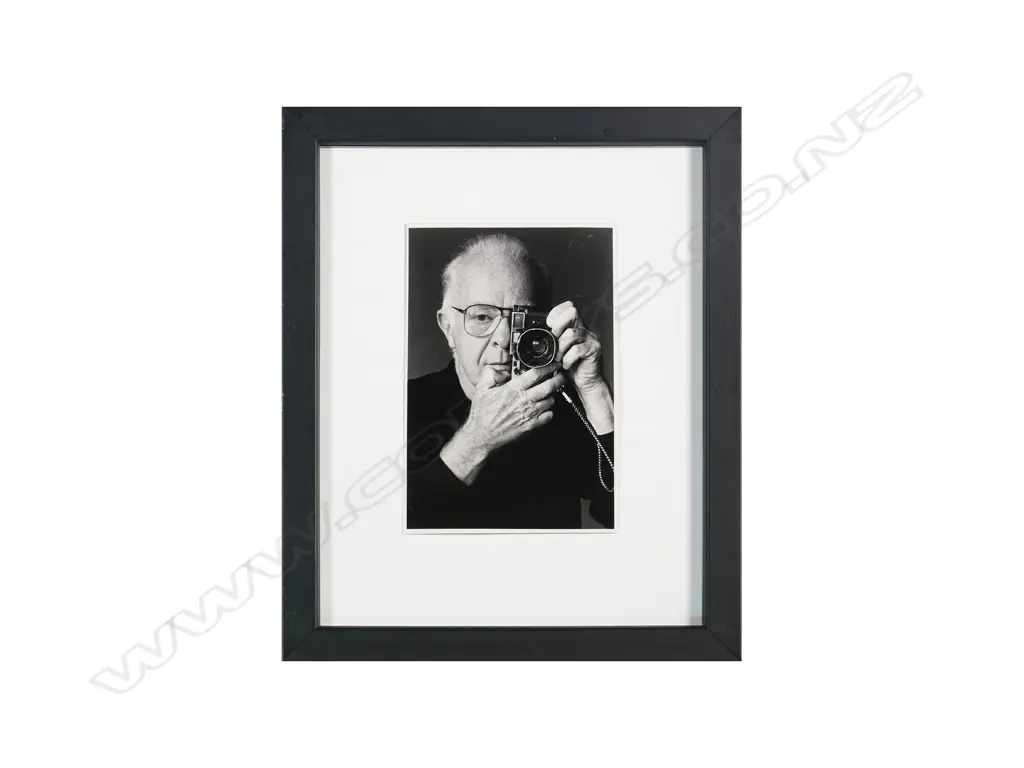 Brian Brake (1927-1988) - Self Portrait.  Silver Gelatin Print Image 1++