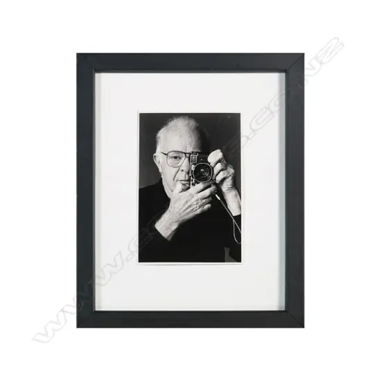 Brian Brake (1927-1988) - Self Portrait.  Silver Gelatin Print