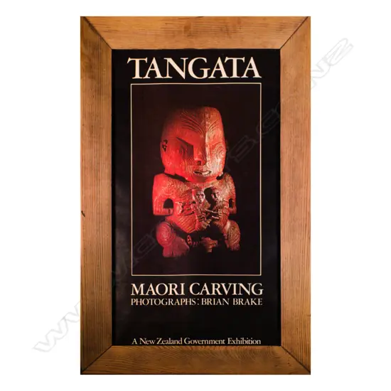 Brian Brake (1927-1988). Tangata. Poster Print (1984)