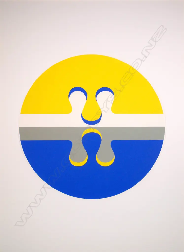 Ross Ritchie (b.1941) - Three - Screenprint (1968) Barry Lett Multiple Image 1++