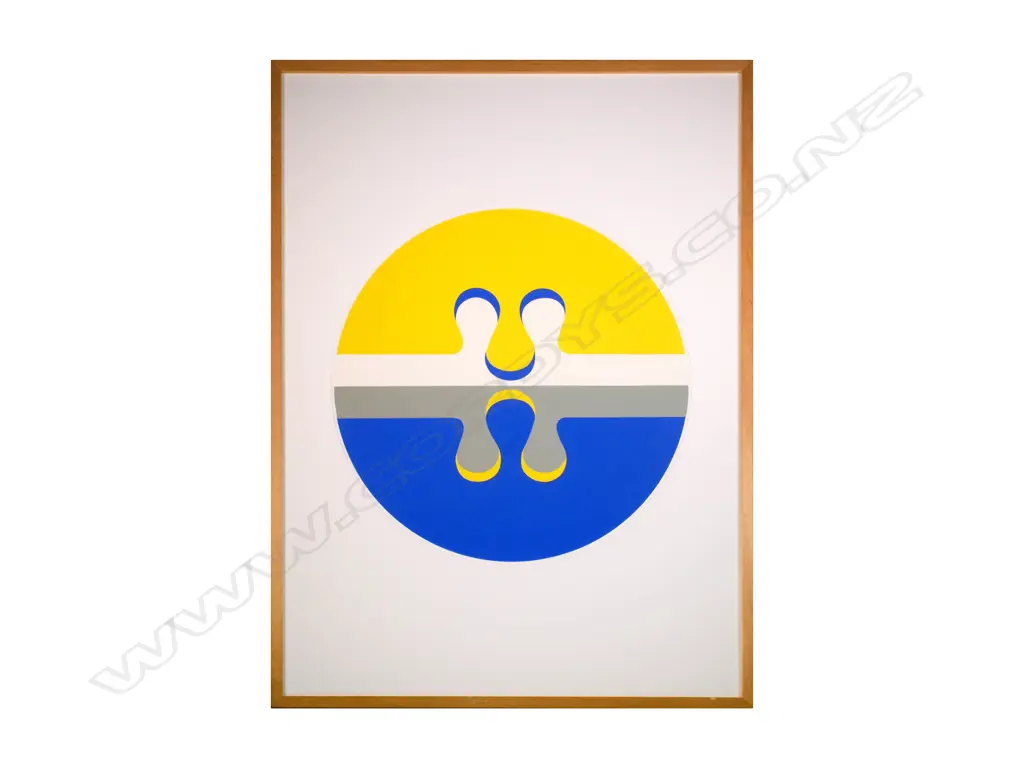 Ross Ritchie (b.1941) - Three - Screenprint (1968) Barry Lett Multiple Image 1++