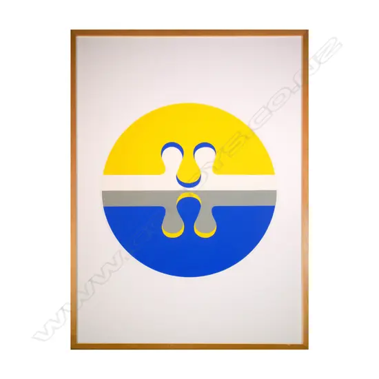Ross Ritchie (b.1941) - Three - Screenprint (1968) Barry Lett Multiple