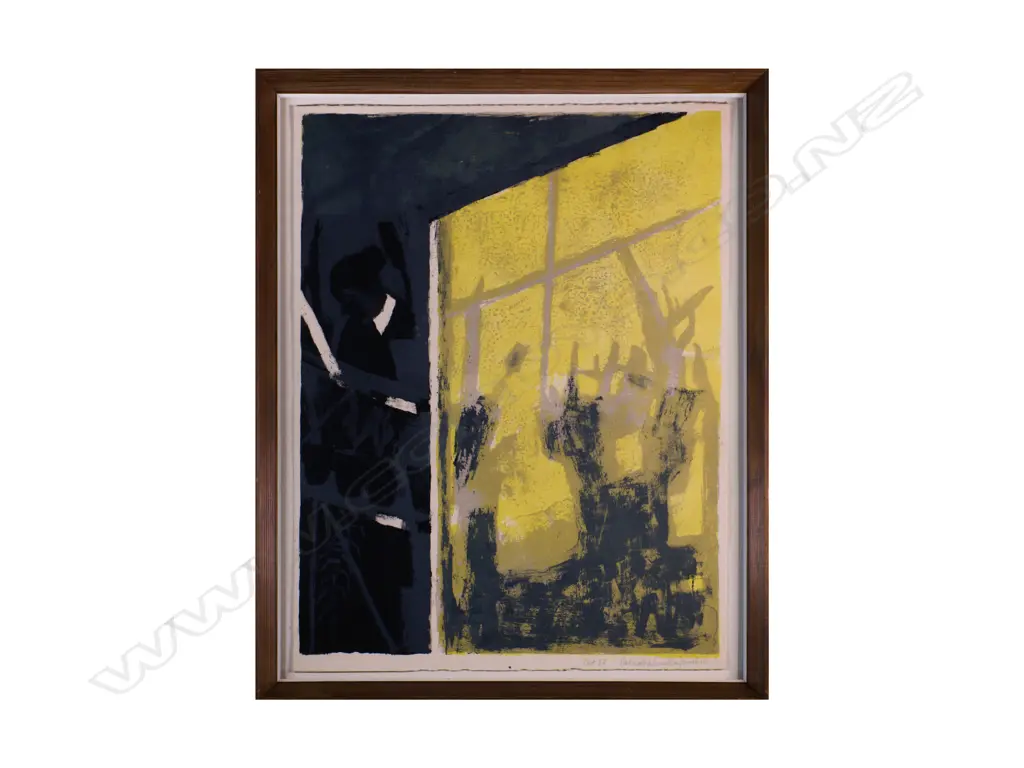 Artist Unknown - Figure - lithograph. 1955 Image 1++