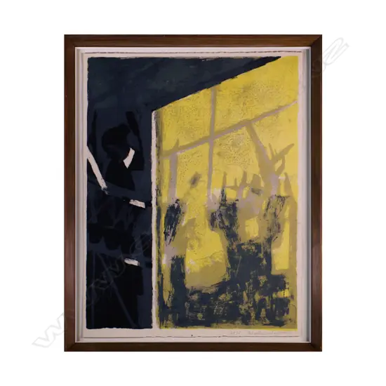 Artist Unknown - Figure - lithograph. 1955