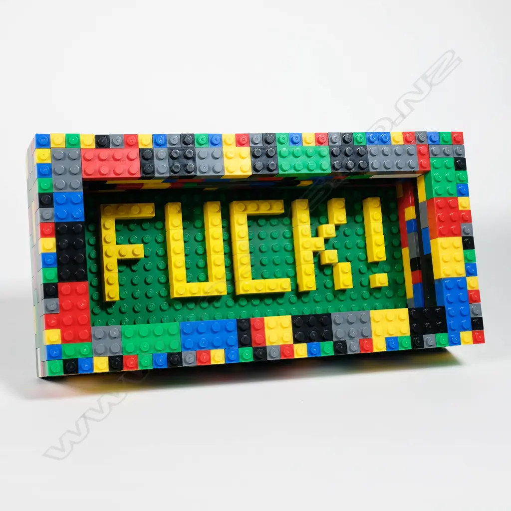Lexi Conrad (b. 1984) - Profunity - plastic bricks. 2025-2026 Image 1++