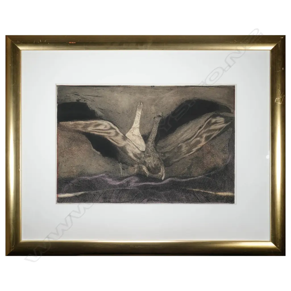 Penny Ormerod (1922-1988) - The Mating Dance Series (II) - etching & aquatint 14/25. 1972 Image 1++
