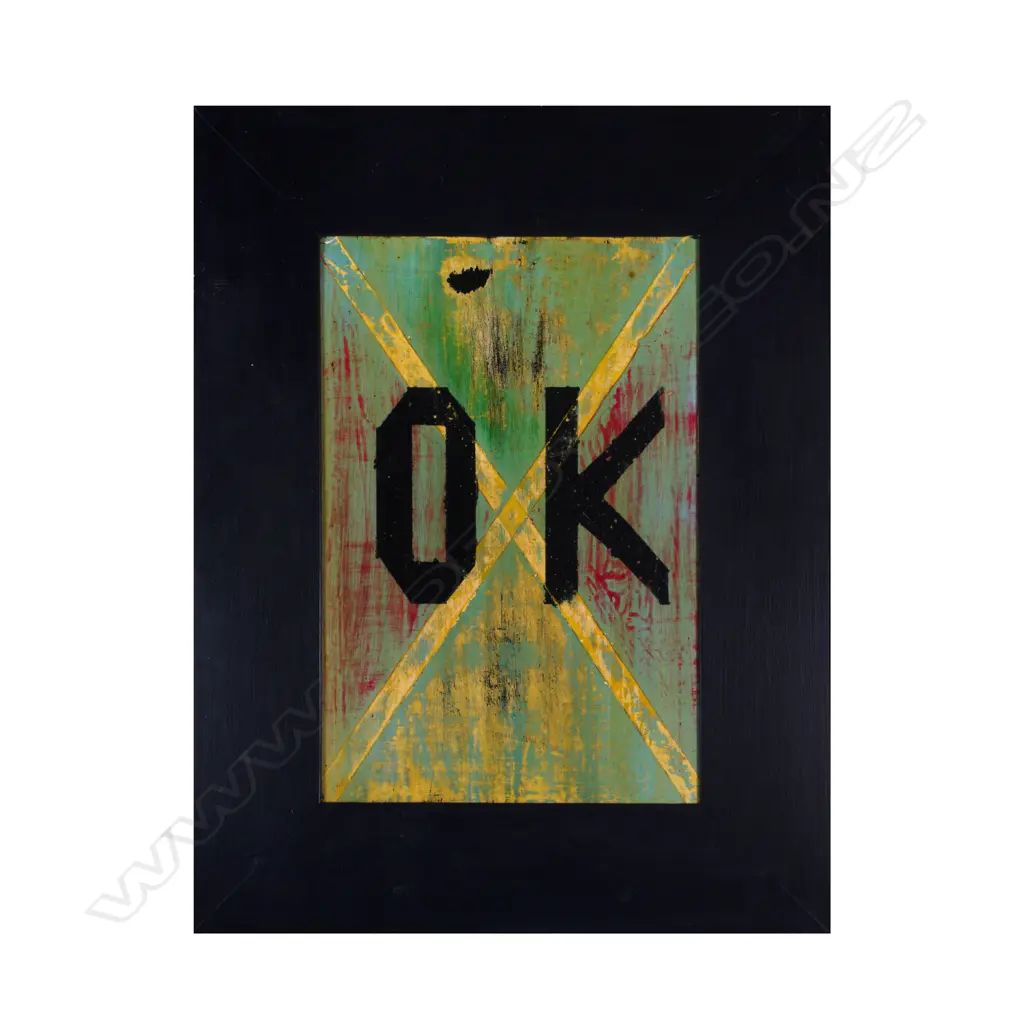 Artist Unknown - O.K. - mixed media. 2012 Image 1++