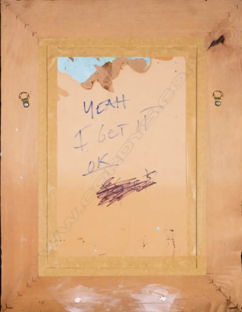 Artist Unknown - O.K. - mixed media. 2012 Image 1++