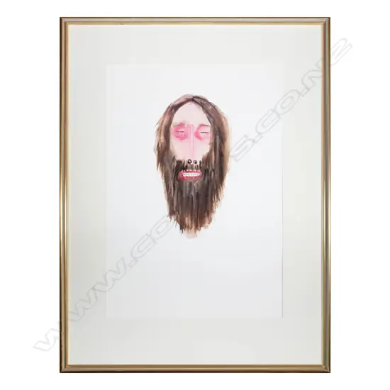Francis Upritchard (b. 1976). Head. Poster Print (Artspace 2005)