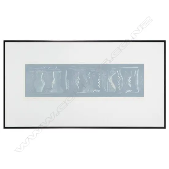 Rodney Fumpston (b. 1947) - Drawing Vases - aquatint & embossing 10/30