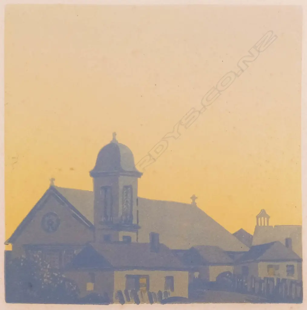 K. W. Hassall (1902-1970) - Evening Glow Image 1++