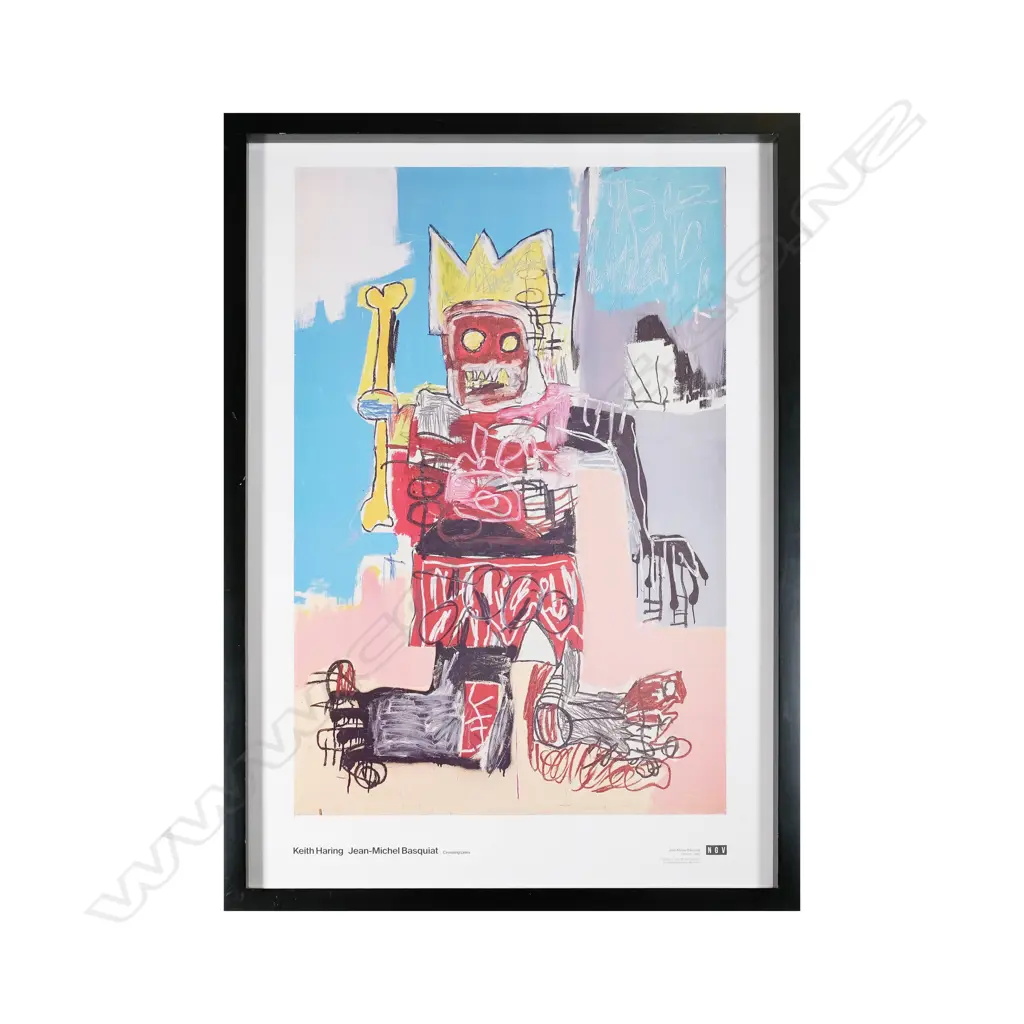BASQUIAT POSTER FOR NGV 2019 - 580 x 410mm
 Image 1++