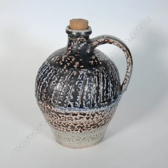 Roger Smisek - Salt glaze oil flagon