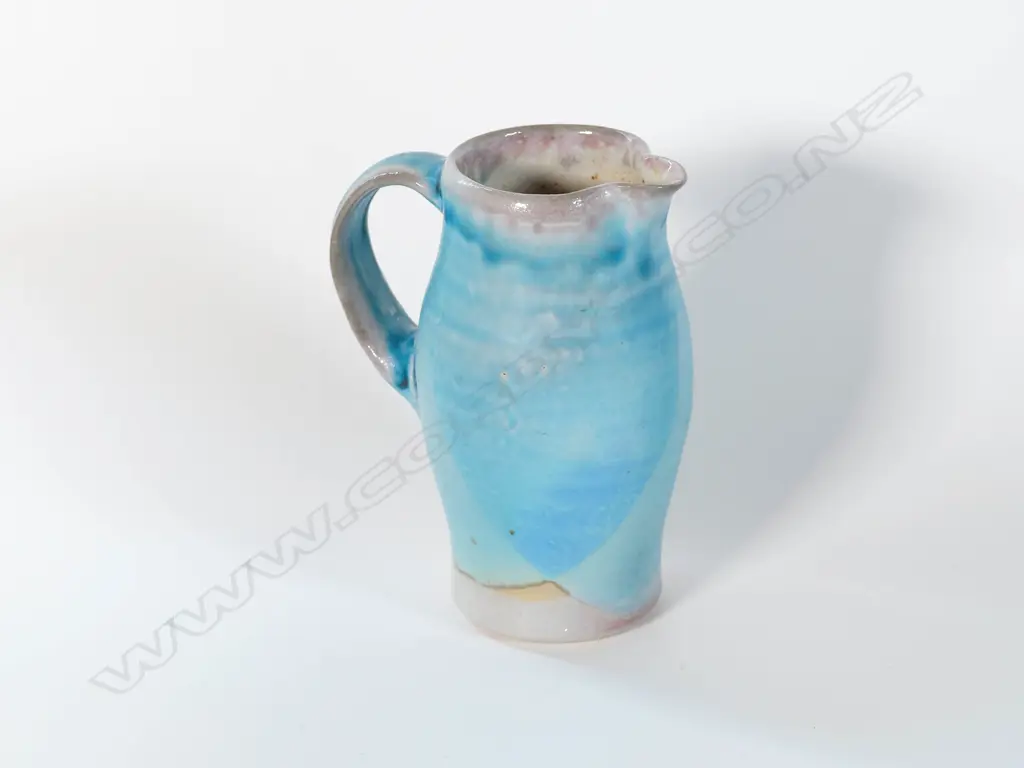 Duncan Shearer - Barium blue creamer jug Image 1++