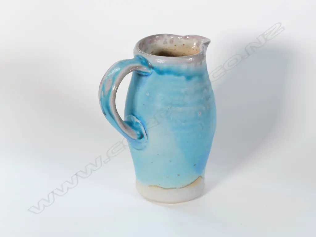 Duncan Shearer - Barium blue creamer jug Image 1++
