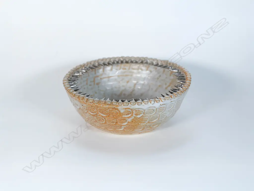 Laurie Steer (b.1977) - Sacrificial Milk Bowl with Platinum Spikes and Guard Dog. 2021 Image 1++