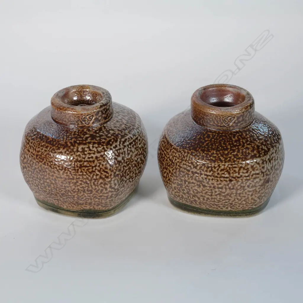 Duncan Shearer - Pair salt glaze yunomi Image 1++