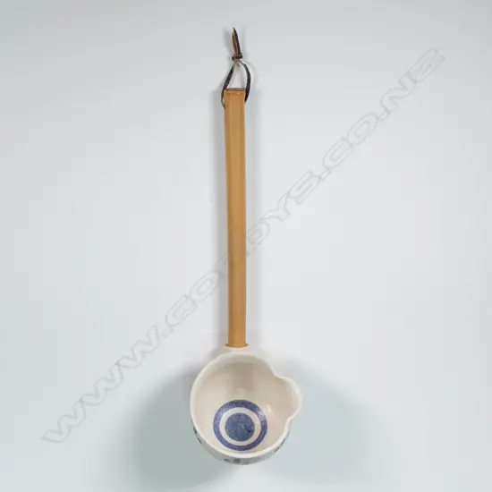 Anneke Borren (b. 1946) - Blue & white ladle