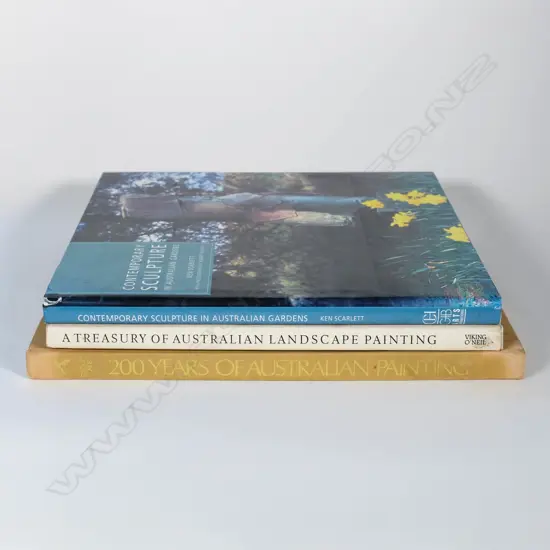 Three Australian Art Volumes  - SIGNED by Selwyn Muru