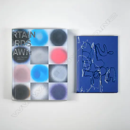 John Reynolds - Certain Words Drawn (Ed. 1138/1500) & Blutopia (SIGNED)
