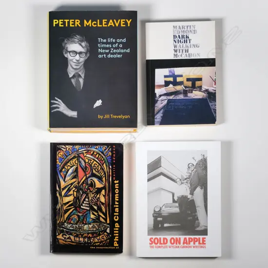 Four NZ Art Titles - Billy Apple/Clairmont/McCahon/McLeavey