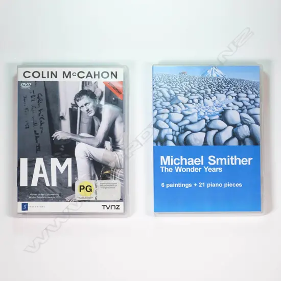 Colin McCahon - I AM & Michael Smither 6 Paintings - Scarce DVDs