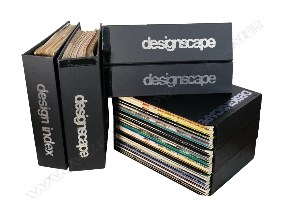 DESIGNSCAPE magazines - Vol. 35 - 122. Articles on Hammond/Guy Ngan. 1972-1980 Image 1++