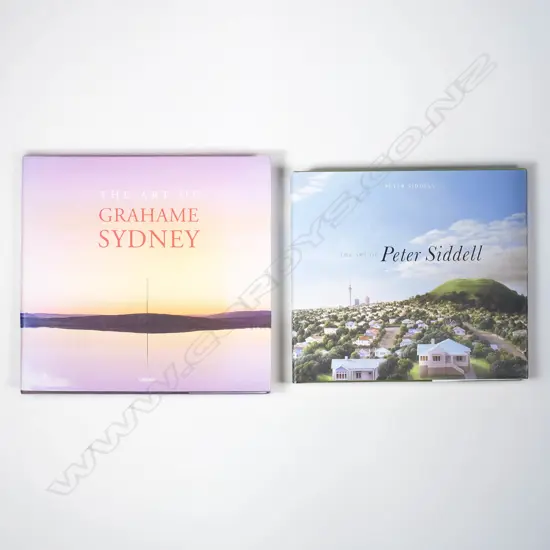 Two Art books - Peter Siddell. Grahame Sydney