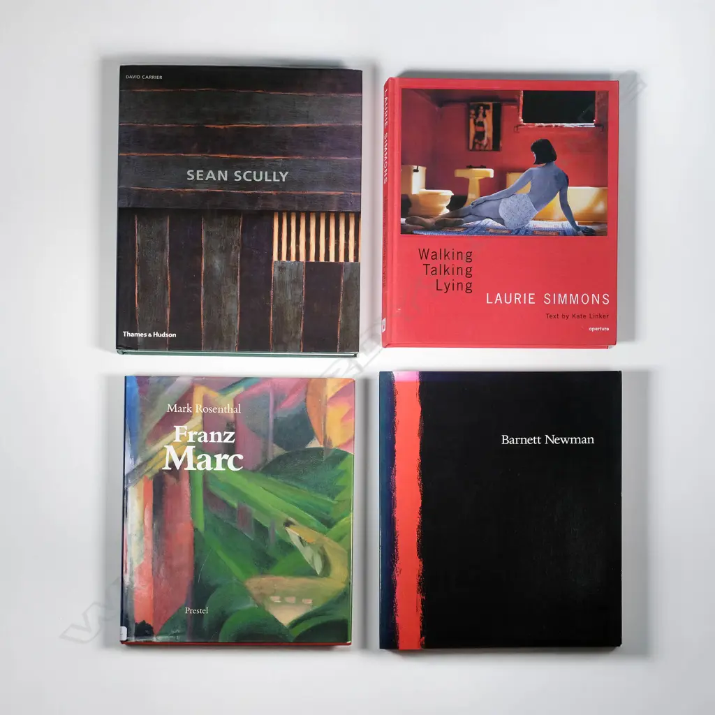 Four International Art Titles - incl. Franz Marc & Barnett Newman Image 1++