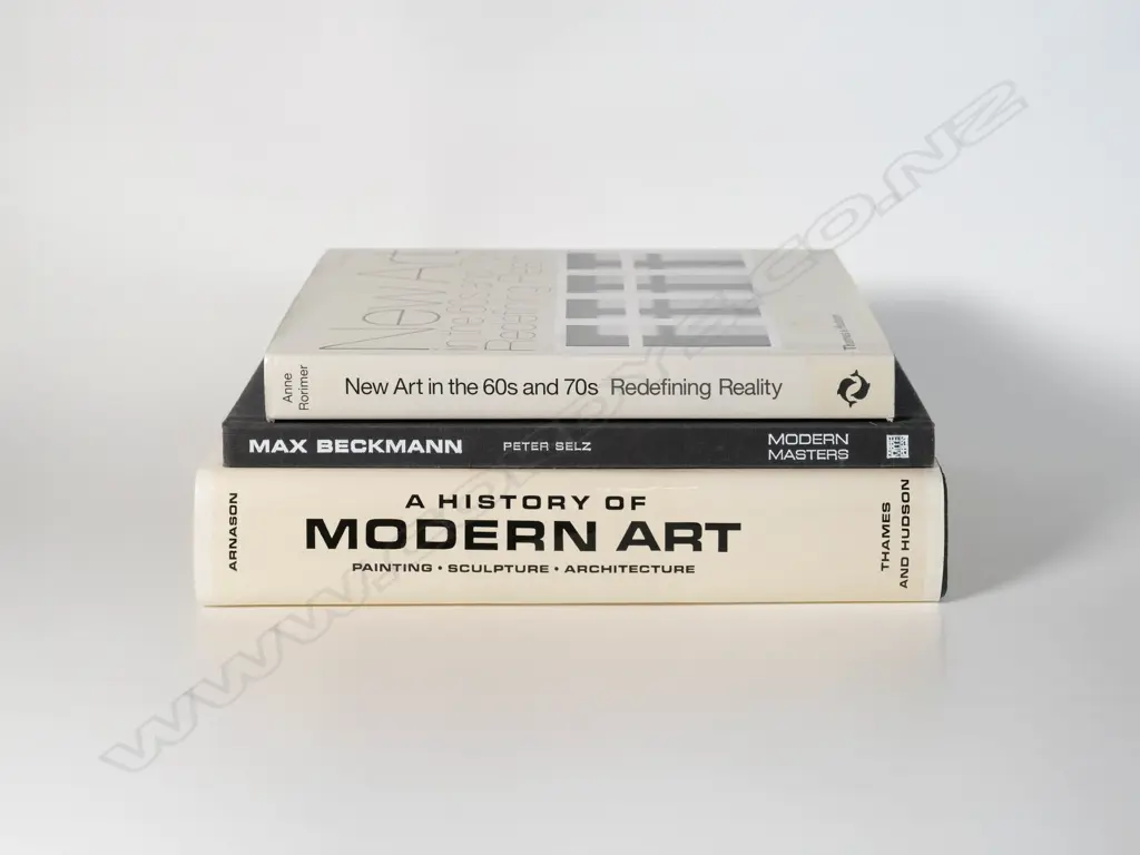 Three International Art Titles - Incl. Max Beckmann Image 1++