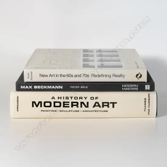 Three International Art Titles - Incl. Max Beckmann