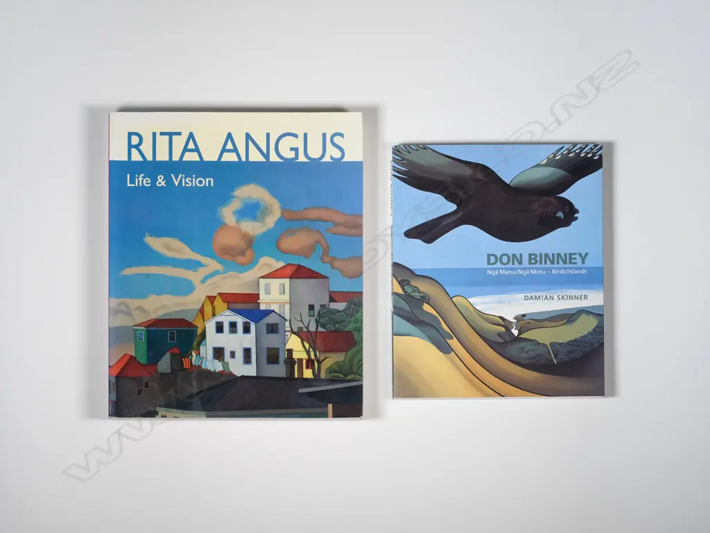 Rita Angus: Life & Vision & Don Binney Ngā Manu/Ngā Motu Books Image 1++