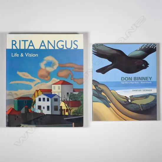 Rita Angus: Life & Vision & Don Binney Ngā Manu/Ngā Motu Books