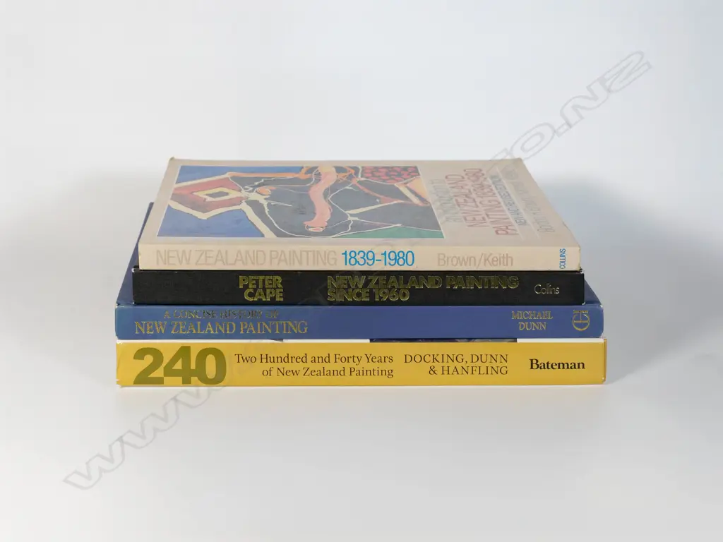 Four New Zealand Art Titles - History of Painting etc Image 1++