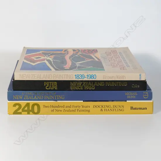 Four New Zealand Art Titles - History of Painting etc