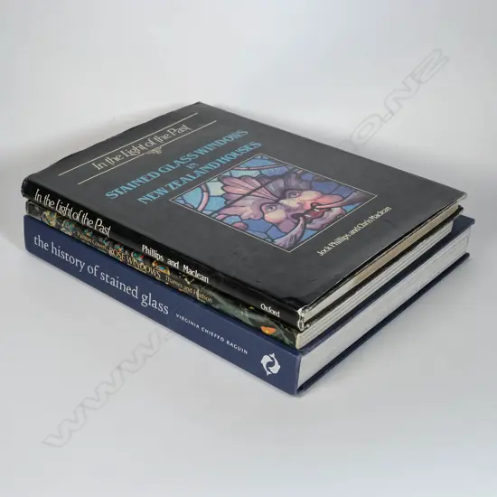 Three Volumes on Stained Glass incl. In The Light of the Past