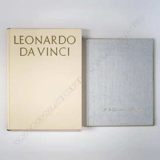 Two Large Format Hardcover Art Books - Leonardo da Vinci & Tolouse-Lautrec