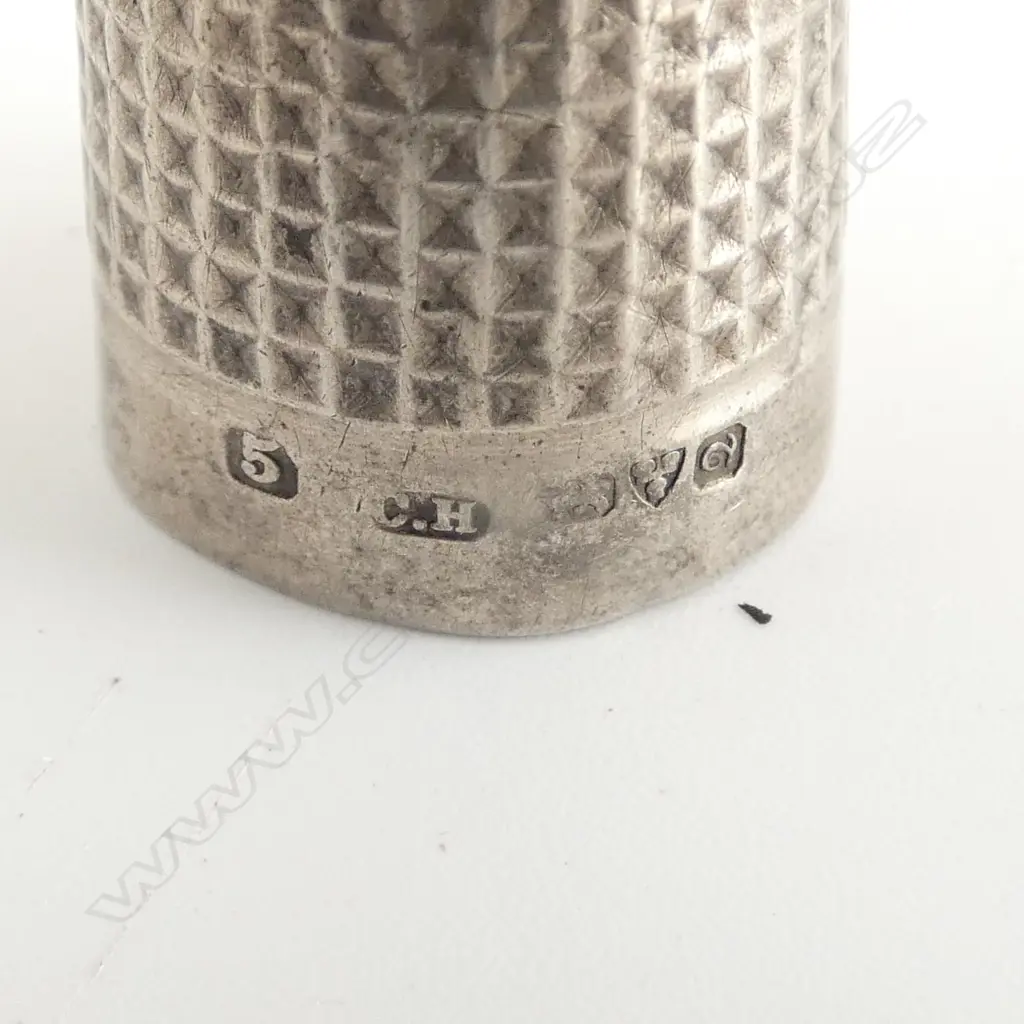 4 S/SILVER THIMBLES 21.8GMS Image 1++