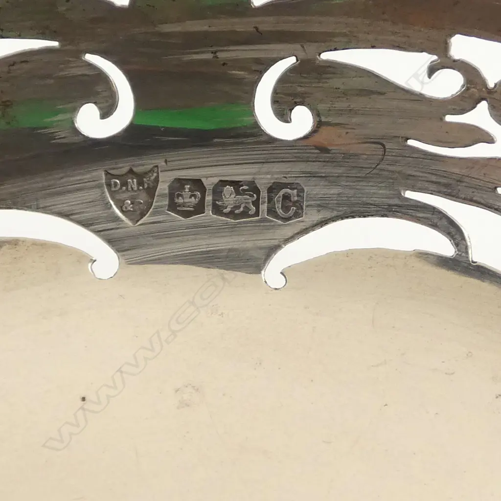 STG SILVER BON BON DISH, BIRMINGHAM 1946, 191gms Image 1++