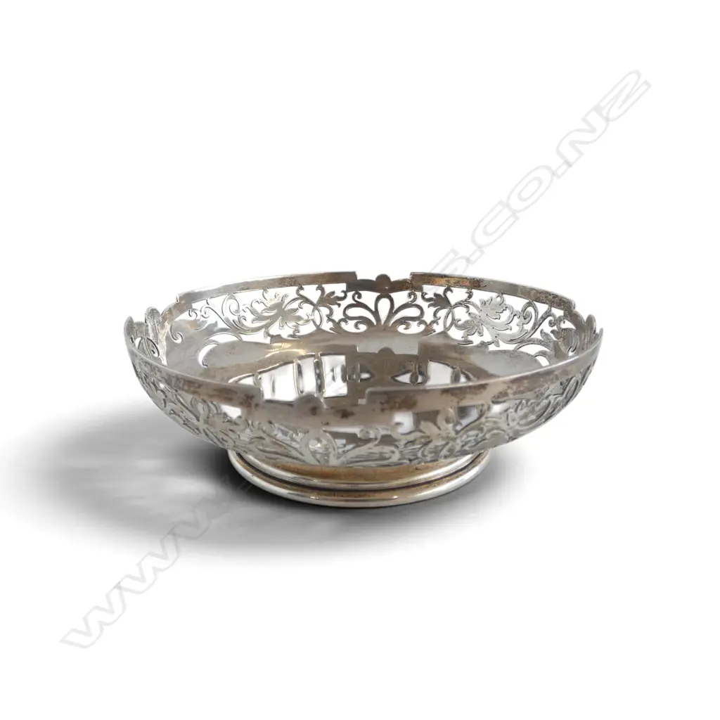 STG SILVER BON BON DISH, BIRMINGHAM 1946, 191gms Image 1++