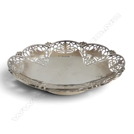 STG SILVER DISH, SHEFFIELD 1945, 127gms